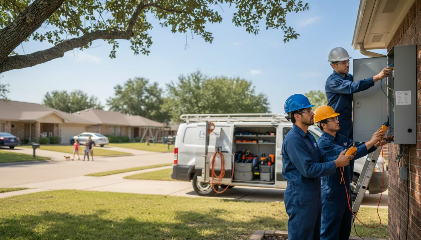 Certified electrician providing emergency electrical services in Blair, WV
